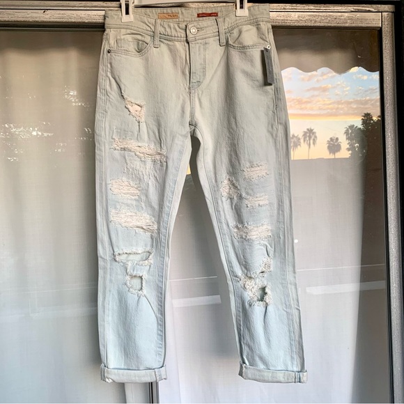 Pilcro Mid-Rise Slim Boyfriend Jeans - Picture 7 of 13